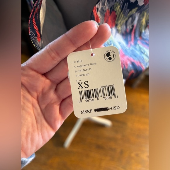 NWT FP Movement Off The Grid Printed Vest in Supernova Floral - Picture 12 of 15